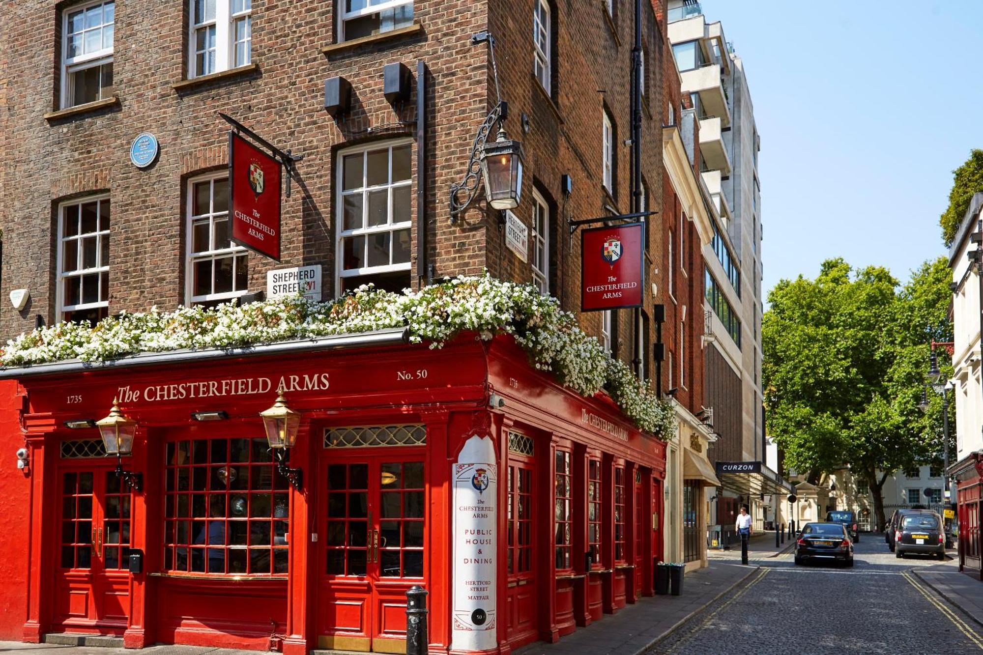 9 Hertford Street Лондон Екстериор снимка